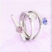 Ringe Brosway Dame Tring Segno Zodiacale in Stahl ACQUARIO-20 - ACQUARIO-16